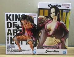 バンダイ Grandista ボア ハンコック KING OF ARTIST モンキー D ルフィ ワノ国 II SPECIAL ver 2点 未開封品