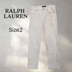RALPH LAUREN ラルフローレン パッチワーク ダメージ加工 デニムパンツ