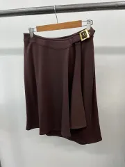 女性) Hermes(エルメス) ゴールド ラップスカートのサムネイル