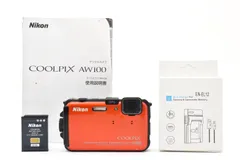 Nikon ニコン COOLPIX AW100 オレンジ /3134 動作OK 返金保証 - メルカリ