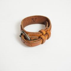 ク*メ様 RRL レザー 編み込み ブレスレット ラルフローレン - メルカリ