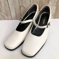 タ　Hush Puppies（ハッシュパピー）　パンプス　ホワイト　23cm　訳アリのサムネイル
