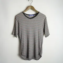 正規 JUNYA WATANABE COMME des GARCONS MAN ジュンヤワタナベ コムデギャルソン ボーダー 切り替え 半袖 Tシャツ WE-T017 M 本物 930P★2のサムネイル