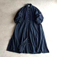 CASEY CASEY リネンコットンデニムワンピース インディゴ S - メルカリ