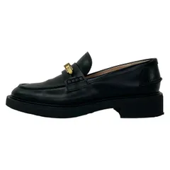 Gianvito Rossi(ジャンヴィト・ロッシ) ローファー 36 1/2 レディース Martine G25394 黒 レザーのサムネイル