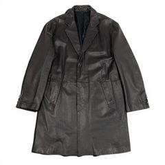 Calvin Klein Studio プレミアムライン ラムレザー コート - メルカリ