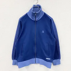 70s　asics　アシックス　Jelenk　ジェレンク　トラックジャケット/ジャージ　ヴィンテージ　青　ブルー　　古着【値引き交渉OK！】