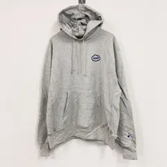Champion　チャンピオン　リバースウィーブ　スウェットパーカー/フーディー　灰色　グレー　Lサイズ　古着【値引き交渉OK！】