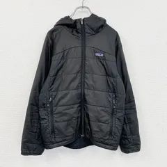 Patagonia　パタゴニア　マイクロパフフーディ　中綿ジャケット　黒　ブラック　XSサイズ　古着【値引き交渉OK！】