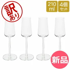 【新品】 【訳あり】イッタラ iittala エッセンス 福袋 シャンパングラス 210mL 4個セット Essence Champagne Glass 4pcs 1009139 / 6428501120579  [ITT02980-008]のサムネイル