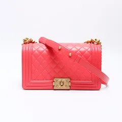 CHANEL シャネル ショルダーバッグ ボーイシャネル キャビア【中古】