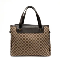 CELINE セリーヌ ハンドバッグ マカダム キャンバス【中古】