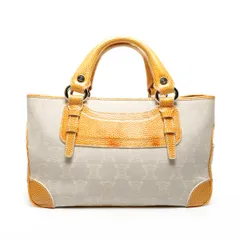 CELINE セリーヌ ハンドバッグ ブギー マカダム キャンバス【中古】