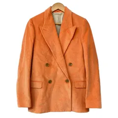ACNE STUDIOS(アクネ ストゥディオズ) ジャケット サイズ34 S レディース美品  - オレンジ 長袖/コーデュロイ/ダブル/秋/冬のサムネイル