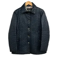 FERRAGAMO/SalvatoreFerragamo(サルバトーレフェラガモ) ブルゾン サイズ42 M レディース美品  - ダークネイビー 長袖/キルティング/秋/冬のサムネイル