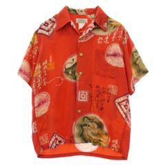 EVISU Hidehiko Yamane 和柄 レーヨン アロハシャツ 38 - メルカリ