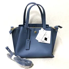 D211 タグ付き OPAQUE.CLIP オペークドットクリップ  2WAY トートバッグ ブルー 264280080のサムネイル