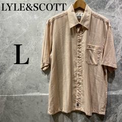 JIL SANDER ジルサンダー オープンカラー 半袖シャツ ベージュ L