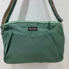 3464 doux Y'SACCSイザック  ワンショルダーバック　肩掛け　斜めがけ　グリーン系　ショルダー紐調節可能　多機能　軽量のサムネイル