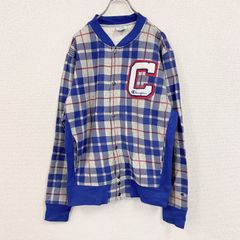 Champion チャンピオン チェック柄 スタジャン - メルカリ