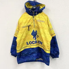 ellesse　エレッセ　スキージャケット/ハーフジップスノーウェア　アノラックパーカー　黄色　イエロー　Mサイズ　古着【値引き交渉OK！】のサムネイル