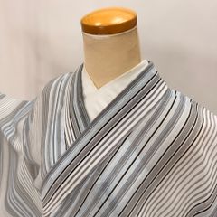 KA2018 洗える着物 小紋 身丈156cm はなぶさ謹製 ポリエステル 化繊
