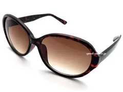 GRADATION LENS BUTTERFLY SUNGLASS べっ甲 × BROWN HALF/グラデーションレンズ サングラス 紫外線対策 小顔効果 花粉 ユニセックス フェスのサムネイル