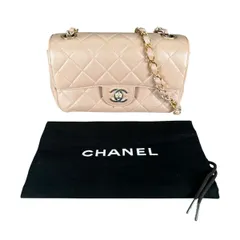 シャネル ラムスキン チェーンウォレット CHANEL19 ショルダーバッグ CHANEL ピンク