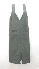 ◇ Spick & Span バックファスナー スリット ジャンパースカート ロング ワンピース サイズ36 ブラック レディース E  【1310050001018】のサムネイル
