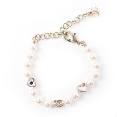 CHANEL シャネル ブレスレット ハート クリスタル 国内正規品 - メルカリ
