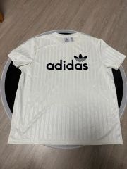 ✓adidas アディダス サッカー ゲームシャツ XL 白 常田 - メルカリ