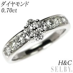 PT950 H&Cダイヤモンド（リリーダイヤカット）インフィニティーリング 