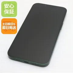 超美品 SIMフリー iPhone13 128GB グリーン スマホ 白ロム  土日祝発送OK 04000