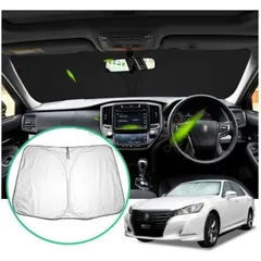 トヨタ クラウン（CROWN）210系 車用フロントガラス サンシェード シェードカーテン マルチサンシェード紫外線カット 日よけ 車中泊 2色選択のサムネイル