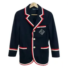 POLObyRalphLauren(ポロラルフローレン) ジャケット サイズ4 S レディース美品  - ダークネイビー×白×レッド 長袖/春/秋のサムネイル