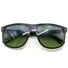 Ray-Ban レイバン サングラス RB4147 中国製 ティアドロップ/ウェリントン 6094/3M トップブラックオングリーン 61005485