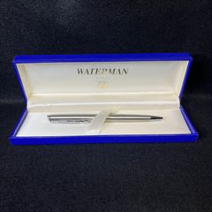 新品 未使用】WATERMAN／ボールペン／黒／レザーケース付き - メルカリ