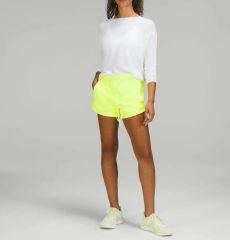 ルルレモン lululemon ランニングパンツ ショートパンツ グリーン L