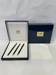 CARAN d'ACHE カランダッシュ　万年筆・ボールペン・シャープペンシル3点セット(箱・専用ケース付き)のサムネイル