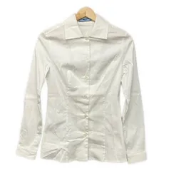 PRADA(プラダ) 長袖シャツブラウス サイズ36 S レディース美品  - 白のサムネイル