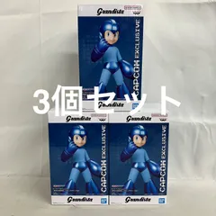 未開封 ロックマン Grandista ロックマン メタリックカラー フィギュア 3個セット SF5657 c101