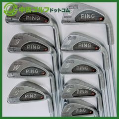 PING KARSTEN Ⅳ オレンジドット アイアン 9本セット スチール - メルカリ