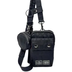 【中古】 ヴァレンティノ ガラヴァーニ ポーター コラボ ショルダー ショルダーポーチ コインケース付き トワルイコノグラフ柄 ナイロン ブラック 4Y0B0C70LGNのサムネイル