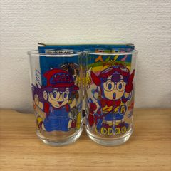 希少 昭和レトロ】ドラえもん ドラミちゃん グラス 2客セット 三ツ矢
