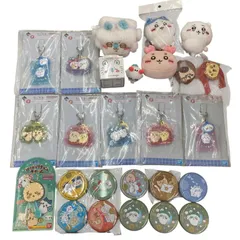 170071 現状品  ちいかわ 一番くじ F賞 銭湯ラバーチャームコレクション 等、雑貨まとめ 26点まとめ売り