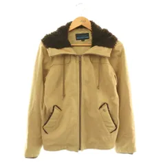 バーバリーブルーレーベル BURBERRY BLUE LABEL ジャケット ブルゾン フード L ベージュ /ES ■GY40