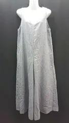◇ KBF+ ストライプ ノースリーブ シンプル 大人 サロペット サイズONE グレー レディース E  【1310300044161】のサムネイル