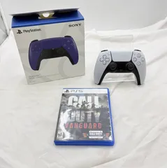 【❗️✨PS5純正コントローラーセット✨❗️】SONY DualSense CFI-ZCT1J＋COD Vanguard PS5ソフトセット🎮現状品❗️