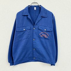 80s〜90s フレンチワーク　ジャケット　ユーロ　古着 80s French Work Full Zip Jacket - メルカリ