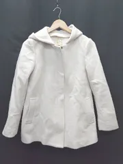 ◇ ◎ Khaju カージュ ジップアップ 無地 秋冬 長袖 ブルゾン ジャンパー サイズ36 ホワイト レディース P  【1402160003393】のサムネイル